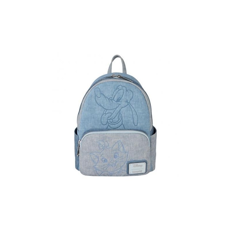 DISNEY - Chiens et Chats "Faux Denim" - Mini Sac Ã  Dos LoungeFly