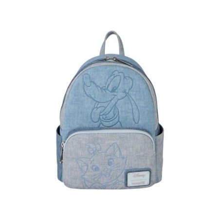 DISNEY - Chiens et Chats "Faux Denim" - Mini Sac Ã  Dos LoungeFly