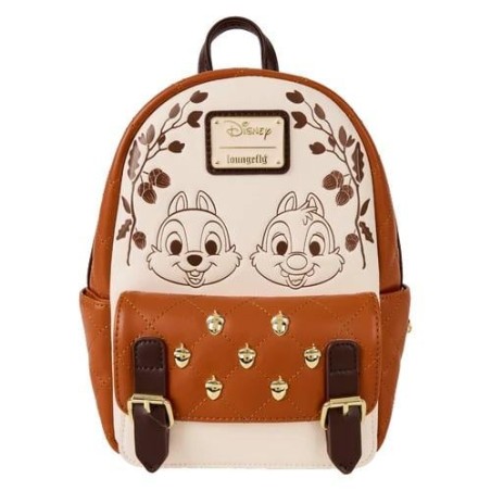 DISNEY - Tic & Tac "Quilted" - Mini Sac Ã  Dos LoungeFly