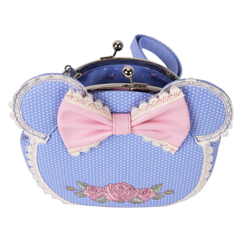 DISNEY - Minnie "Floral and Lace Kisslock" - Sac bandouliÃ¨re Loungefly