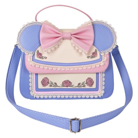 DISNEY - Minnie "Floral and Lace Ears" - Sac bandouliÃ¨re Loungefly