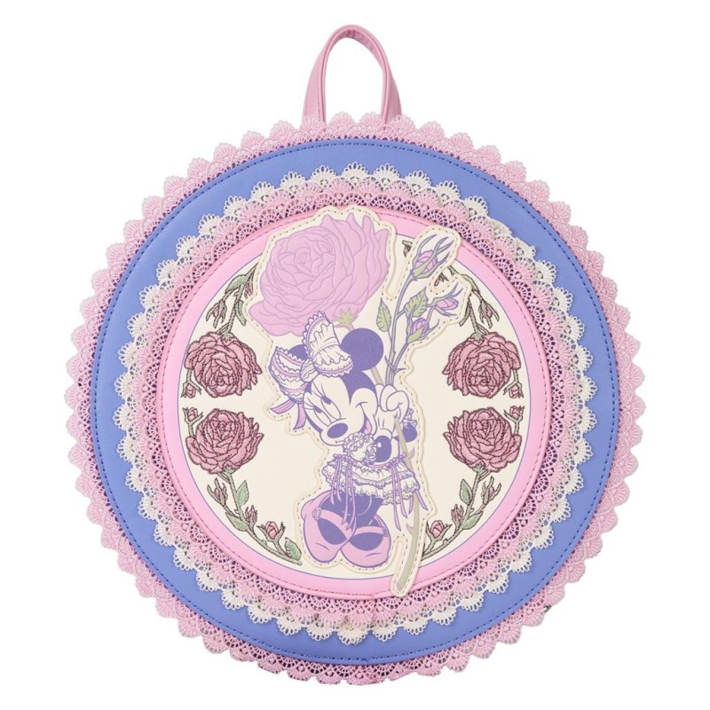 DISNEY - Minnie "Floral and Lace" - Mini Sac Ã  Dos LoungeFly