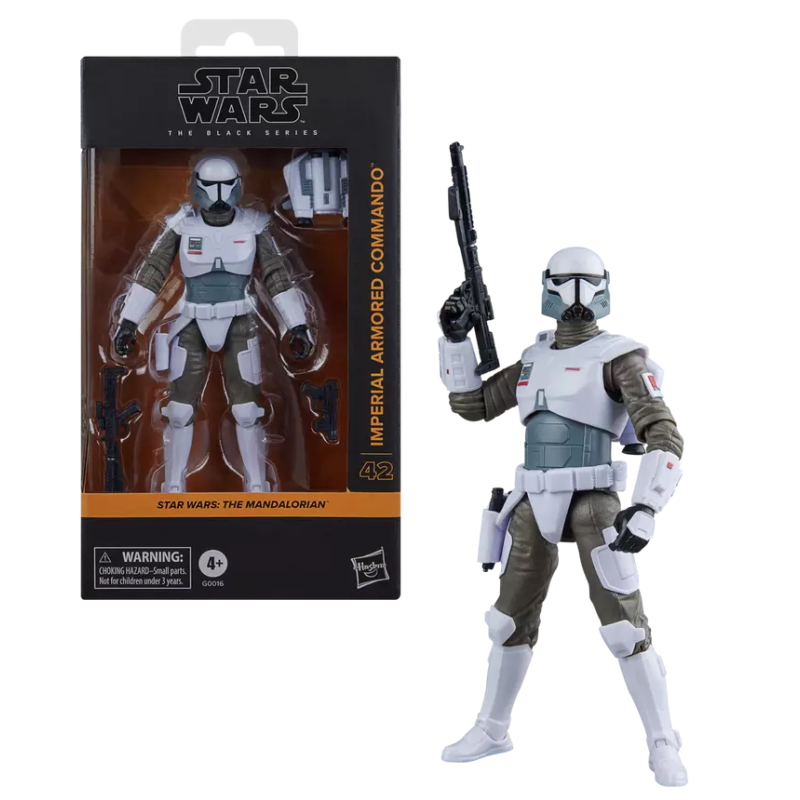 MANDALORIAN - Imperial Armored Commando - Figurine Black Series 15cm