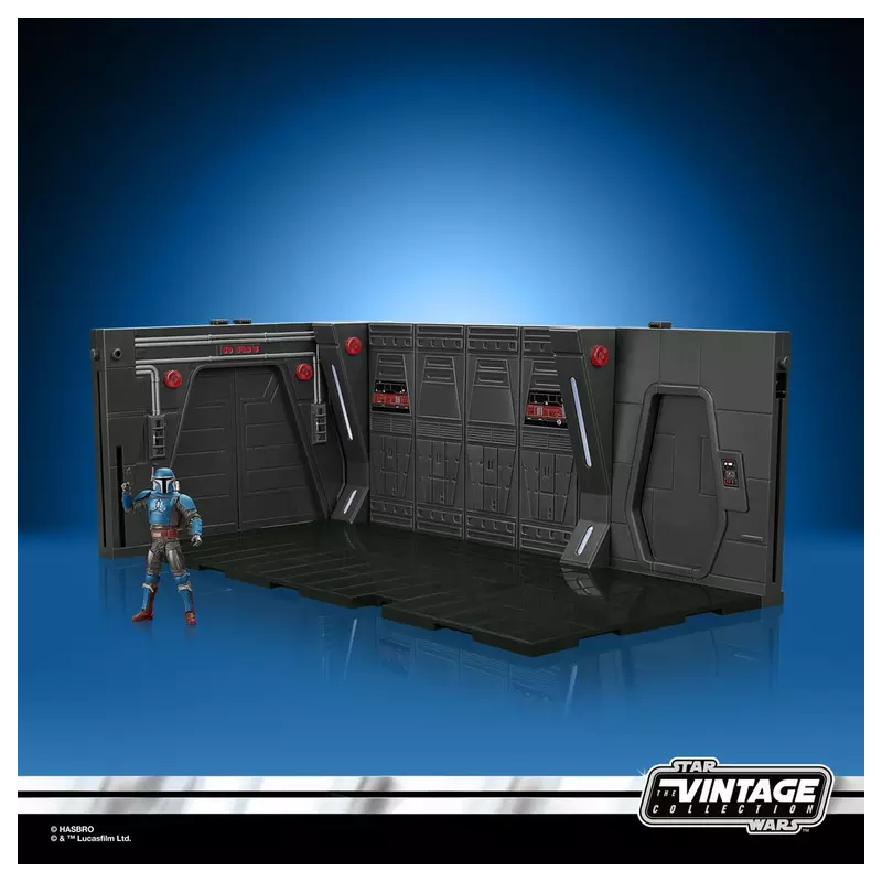 STAR WARS -Moff Gideon's Light Cruiser Hallway -Fig. Vintage Col. 10cm