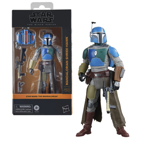 THE MANDALORIAN - Mandalorian Shriek-hawk - Figurine Black Series 15cm