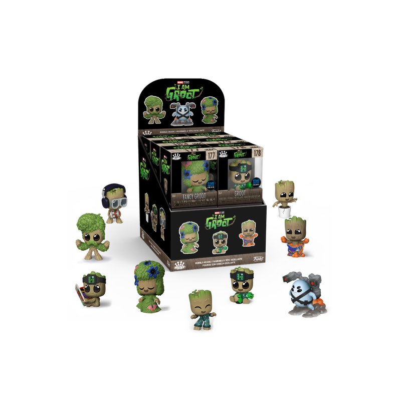 MARVEL - Groot Shorts - Vinyl Figures (BOX 12 Figurines)