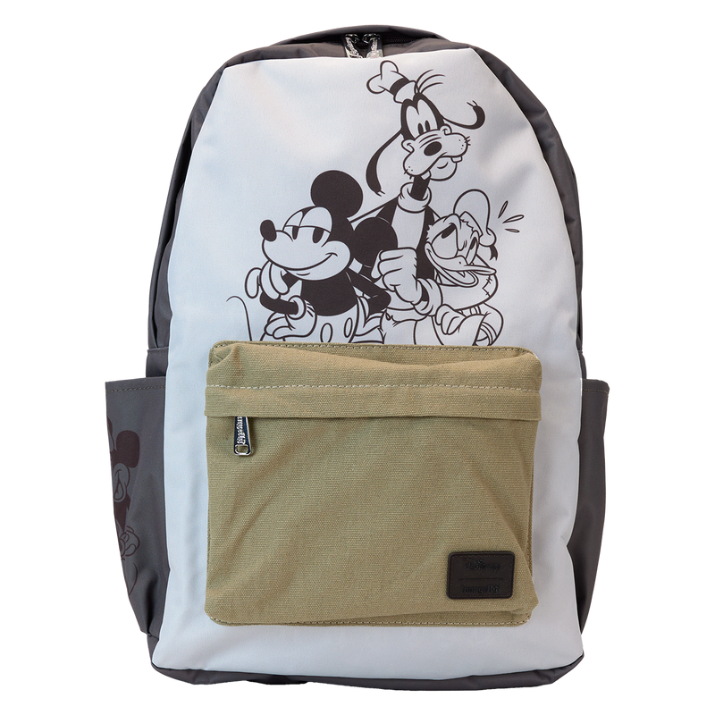 DISNEY - Mickey et amis - Sac Ã  dos Canvas Nylon LoungeFly