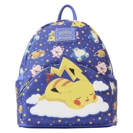 POKEMON - Pikachu et Amis dormant - Mini Sac Ã  Dos LoungeFly
