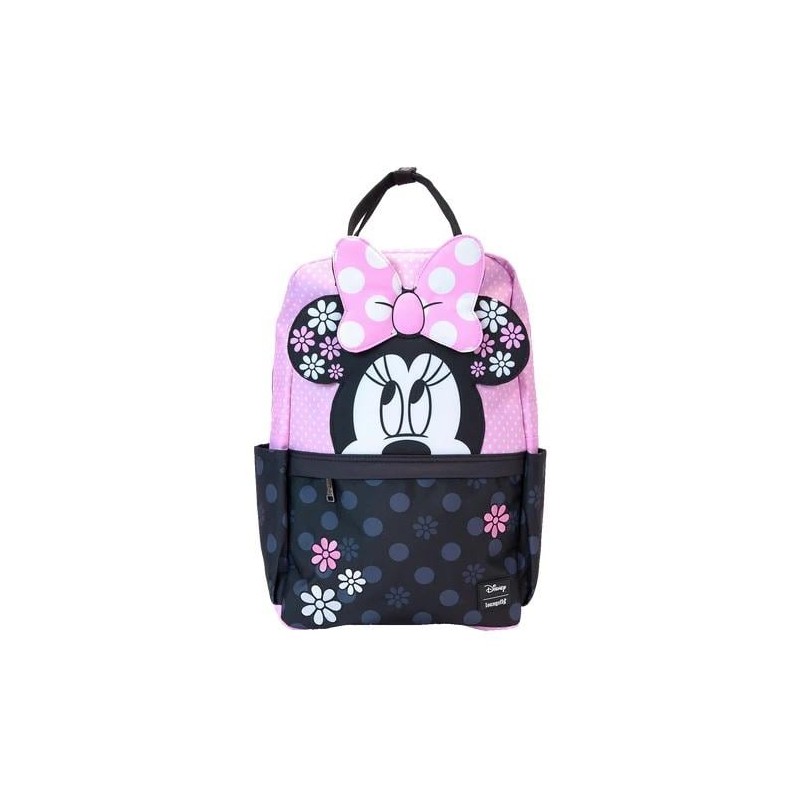 DISNEY - Minnie "Floral Rock the Dots" - Sac Ã  dos Nylon LoungeFly