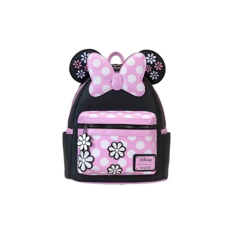 DISNEY - Minnie "Floral Rock the Dots" - Mini Sac Ã  Dos LoungeFly