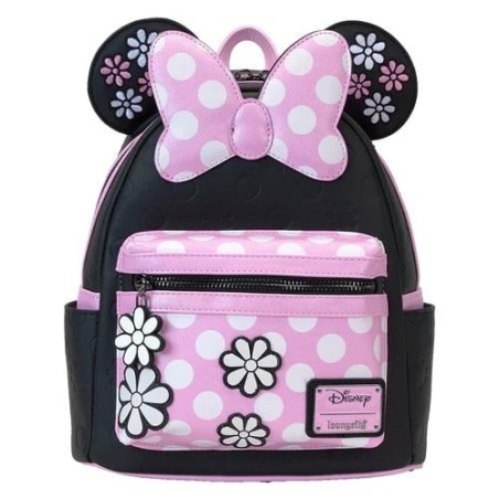 DISNEY - Minnie "Floral Rock the Dots" - Mini Sac Ã  Dos LoungeFly