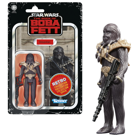 LIVRE DE BOBA FETT - Krrsantan - Figurine Retro Collection 10cm