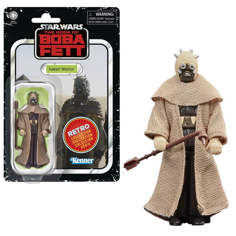 LIVRE DE BOBA FETT - Tusken - Figurine Retro Collection 10cm