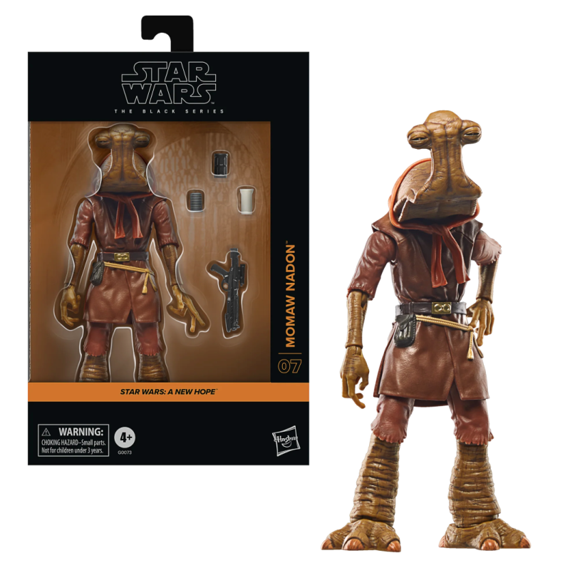 STAR WARS UN NOUVEL ESPOIR - Momaw Nadon - Fig. Black Series 15cm