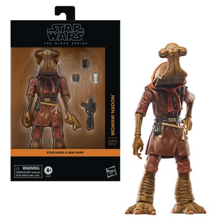 STAR WARS UN NOUVEL ESPOIR - Momaw Nadon - Fig. Black Series 15cm