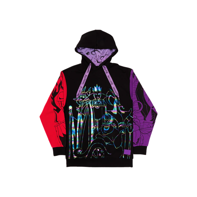 DISNEY - Villains - Hoodie Unisex Loungefly (L)