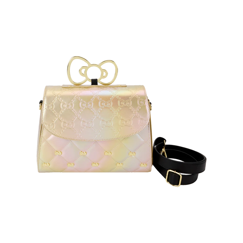 SANRIO - 50Ã¨me Anniversaire - Sac bandouliÃ¨re DorÃ© Loungefly