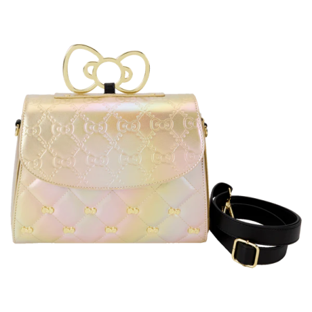 SANRIO - 50Ã¨me Anniversaire - Sac bandouliÃ¨re DorÃ© Loungefly