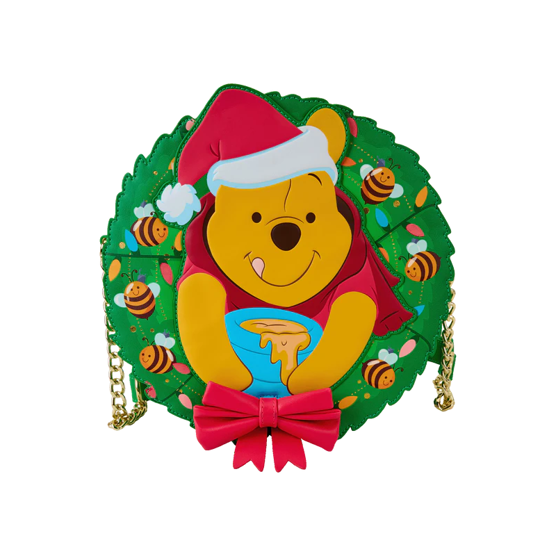 WINNIE L'OURSON - Stuck in Wreath - Sac bandouliÃ¨re Loungefly