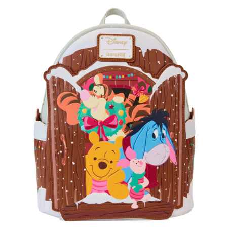 WINNIE L'OURSON - Holiday Scene - Mini Sac Ã  Dos LoungeFly