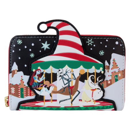 NBX - Journey to christmas town - Portefeuille LoungeFly