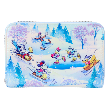 MICKEY & AMIS - Winter Wonderland - Portefeuille LoungeFly