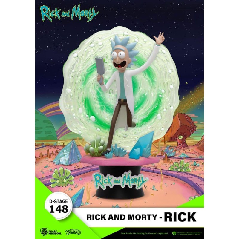 RICK & MORTY - Rick - Diorama D-Stage 14cm