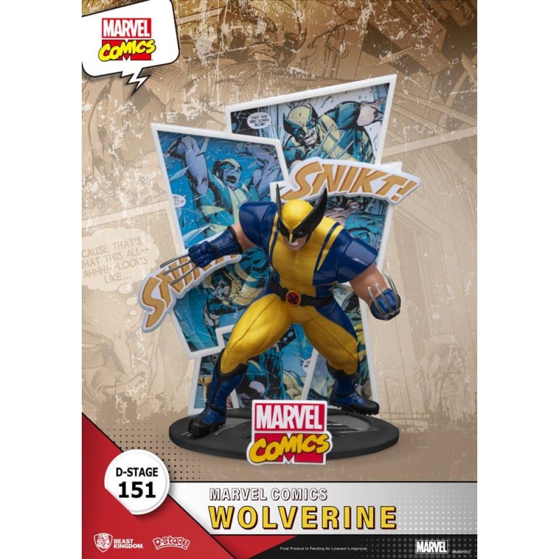 MARVEL - Wolverine - Diorama D-Stage 16cm