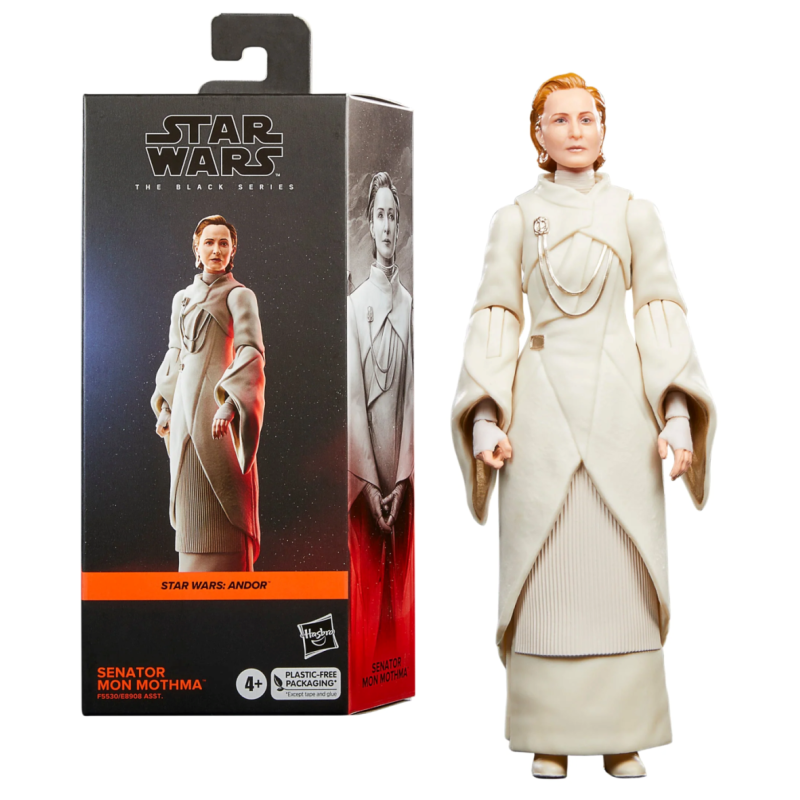 STAR WARS ANDOR - SÃ©natrice Mon Mothma - Figurine Black Series 15cm