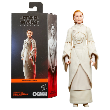 STAR WARS ANDOR - SÃ©natrice Mon Mothma - Figurine Black Series 15cm