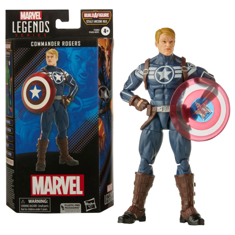 MARVEL - Commandant Rogers - Figurine Legend Series 15cm