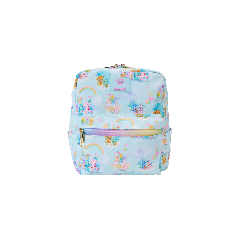 LES BISOUNOURS - Cousins - Mini Sac Ã  Dos carrÃ© en Nylon LoungeFly