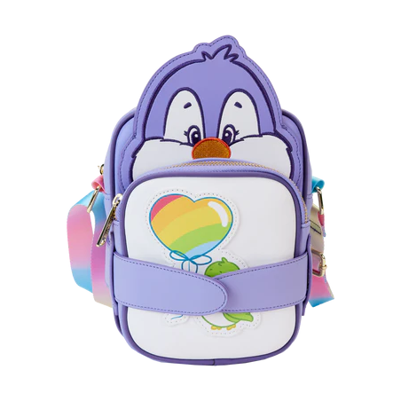 LES BISOUNOURS -Cousins Cozy Heart Penguin -Sac Crossbuddies Loungefly