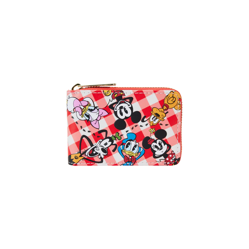 DISNEY - Mickey et Amis "Picnic" - Portefeuille LoungeFly