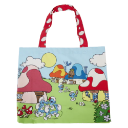 LES SCHTROUMPFS - Vie de Village - Canvas Tote Bag LoungeFly
