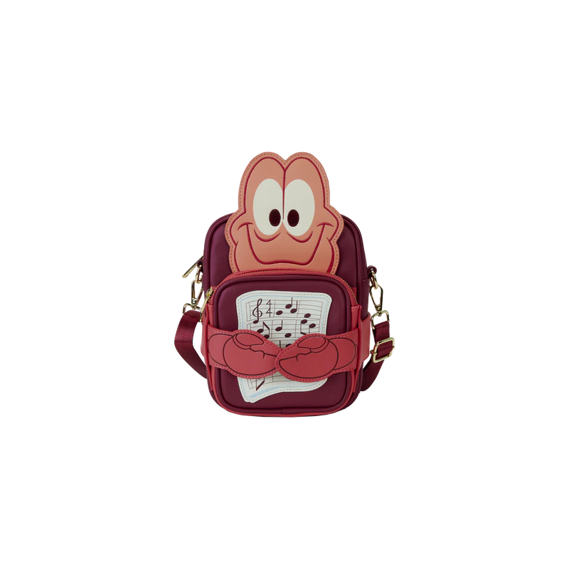 PETITE SIRENE 35 ANNIV. - Sebastian - Sac Crossbuddies Loungefly