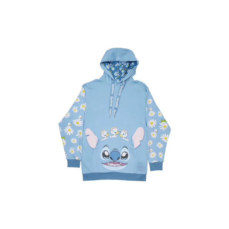LILO ET STITCH - Springtime Stitch - Hoodie Unisex Loungefly (XXL)