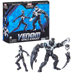 MARVEL -Pack Venom Space Knight and Marvel's Mania -Fig. Legend Series