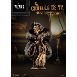 DISNEY - Cruella De Vil - Buste Villains Series PVC 16cm