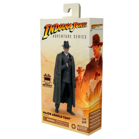 INDIANA JONES 1 - Major Arnold Toht - Figurine Adventure Series 15cm