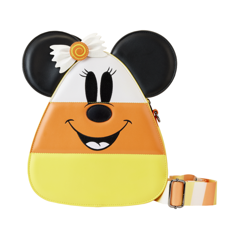 DISNEY - Mickey et Minnie Candy Corn - Sac BandouliÃ¨re LoungeFly