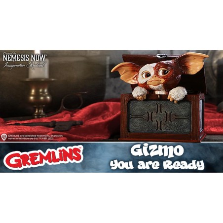 GREMLINS - Gizmo "You Are Ready" - Figurine 12.5cm