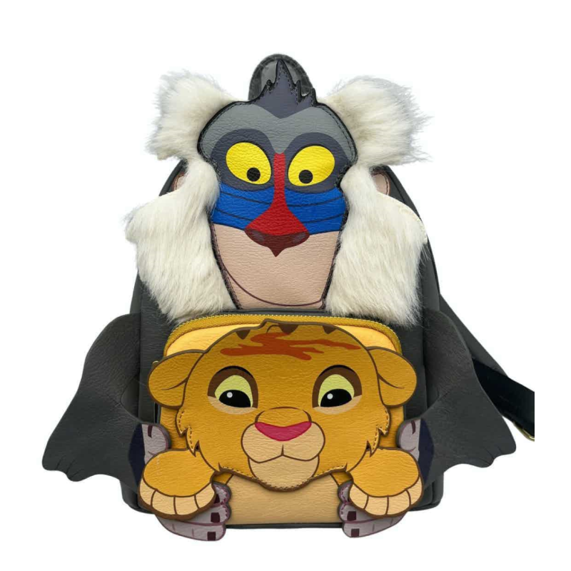 LE ROI LION - Simba et Rafiki - Mini Sac Ã  Dos LoungeFly