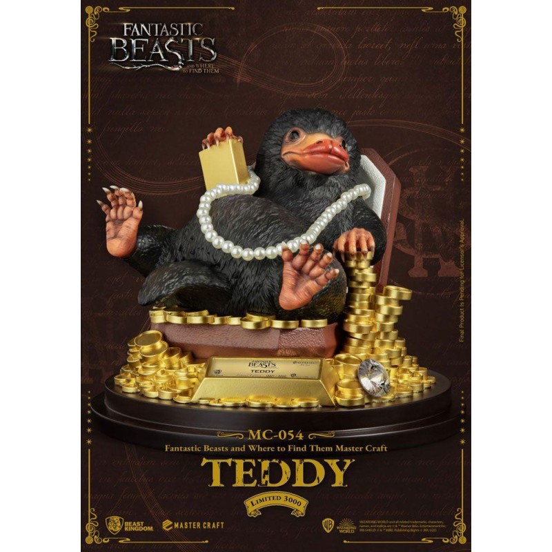 FANTASTIC BEASTS - Teddy - Statue Master Craft 21cm