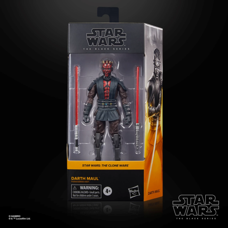 STAR WARS THE CLONE WARS - Dark Maul - Figurine Black Series 15cm