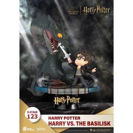 HARRY POTTER - VS the Basilisk - Statuette D-Stage Diorama PVC 16cm