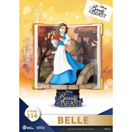 DISNEY - Belle - Statuette D-Stage Book Series Diorama PVC 13cm