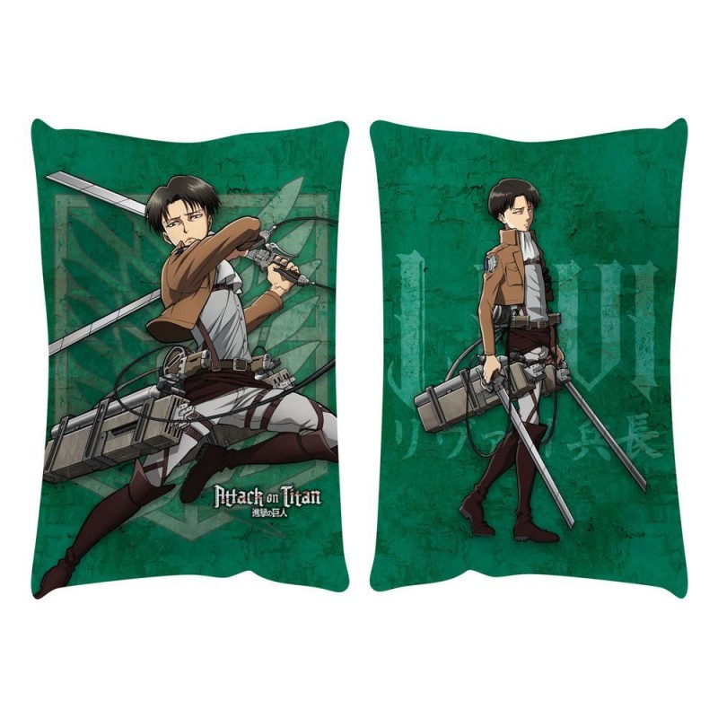 L'ATTAQUE DES TITANS - Levi - Oreiller '50x35cm'