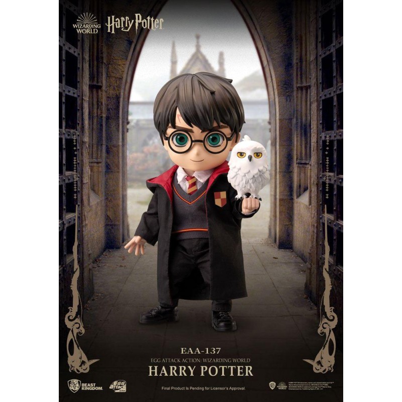 HARRY POTTER - Harry - Figurine Egg Attack Action WIzarding World 11cm
