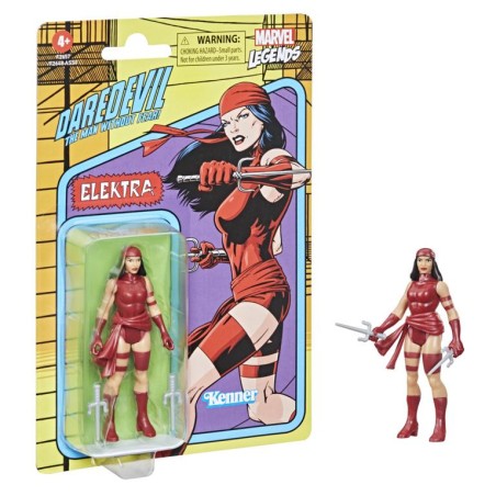 MARVEL - Electra - Figurine Legends Retro Series 10cm